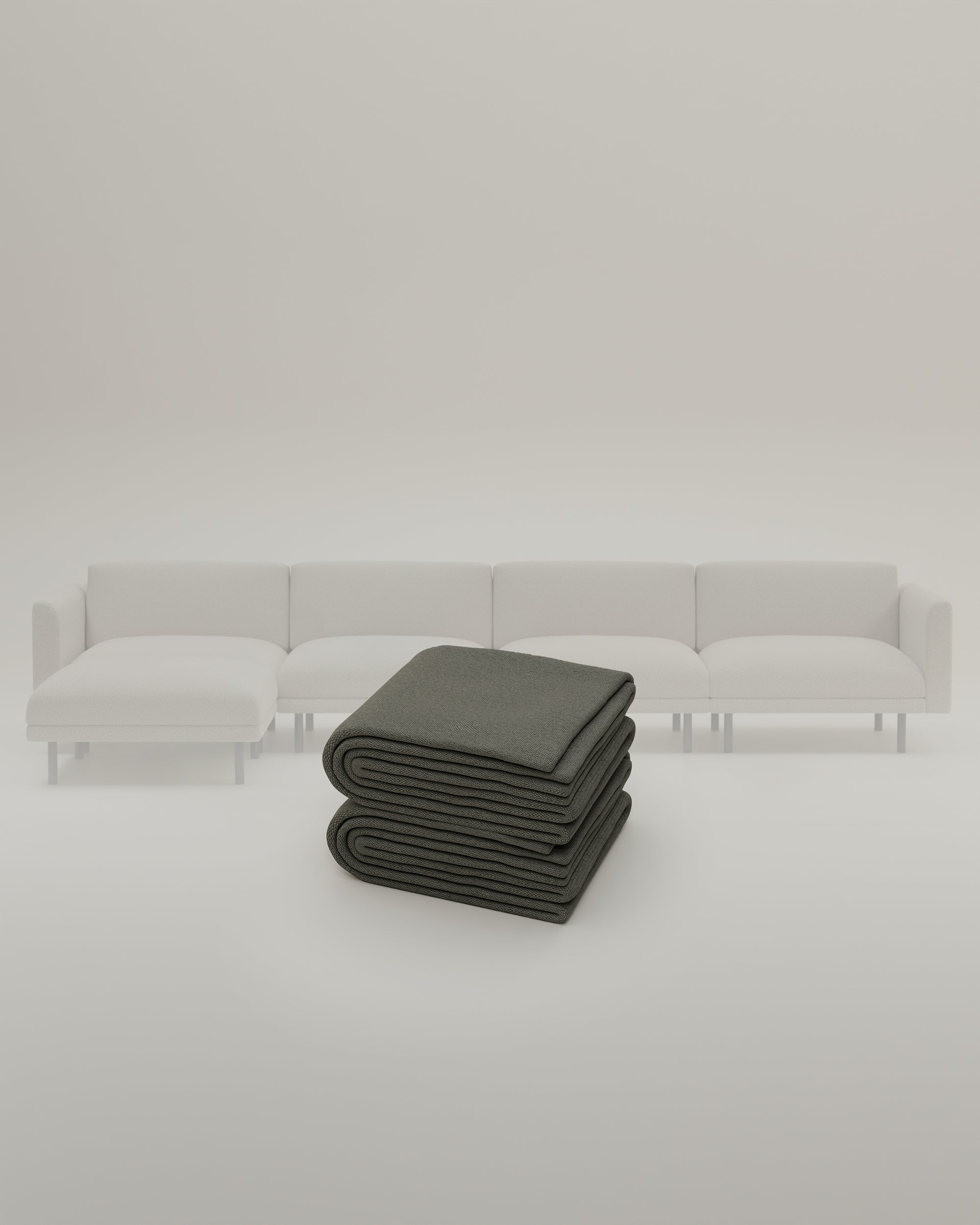 Fabric cover - Modular sofa Aera 5-seater with sleeping function