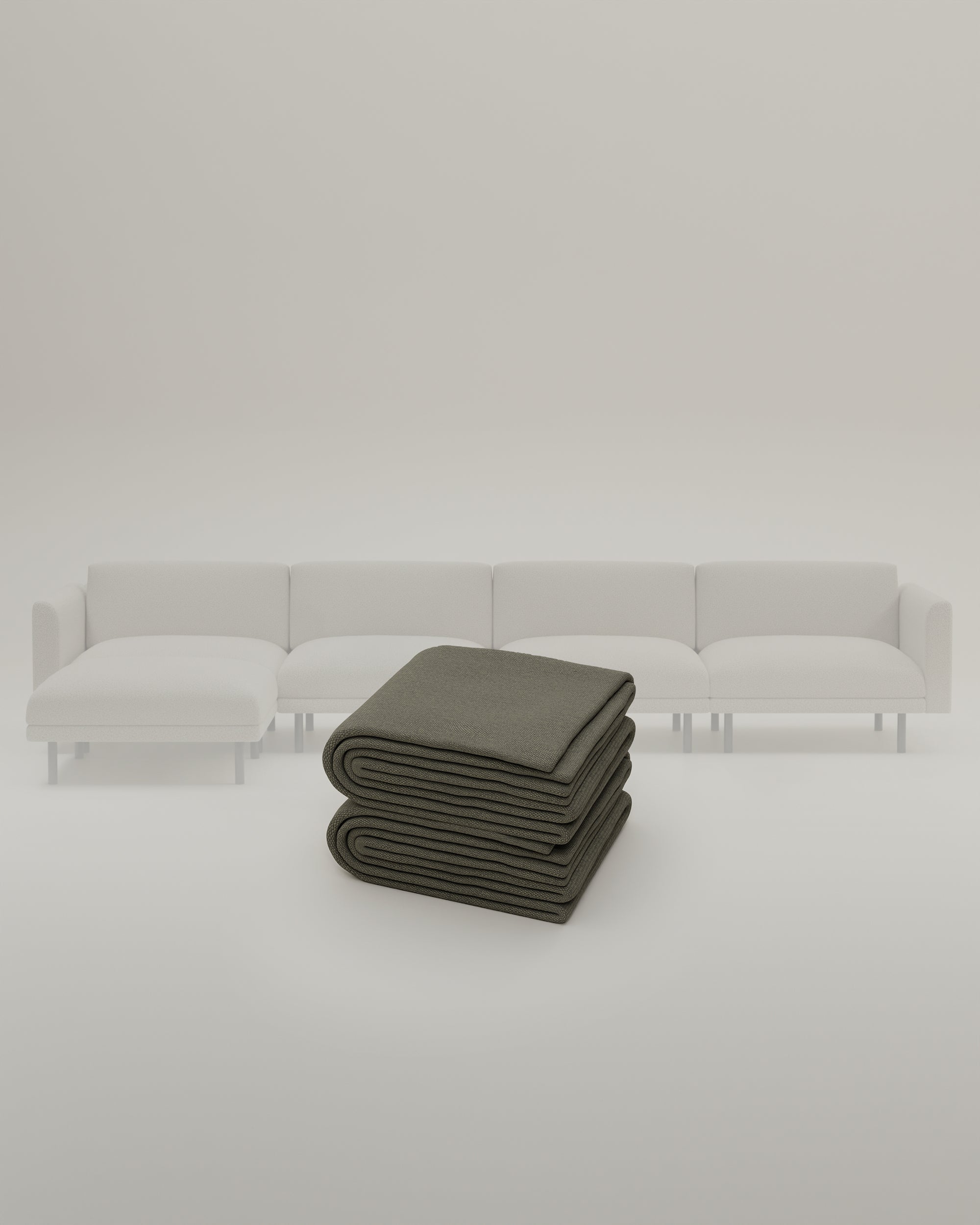 Fabric cover - Modular sofa Aera 5-seater with sleeping function