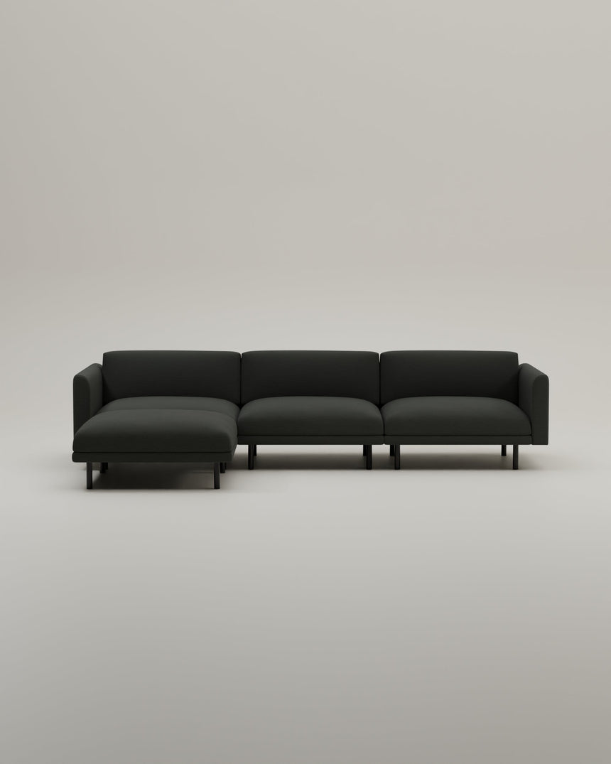 Stoffbezug - Modulares Sofa Aera Ecksofa mit Schlaffunktion