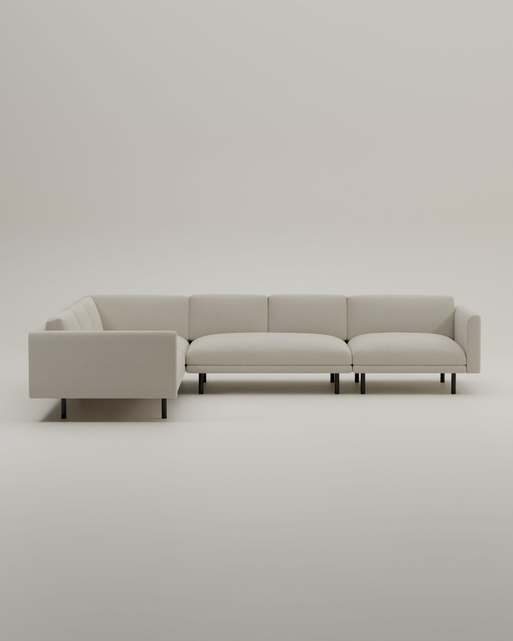 Stoffbezug - Modulares Sofa Aera Ecksofa XL mit Schlaffunktion