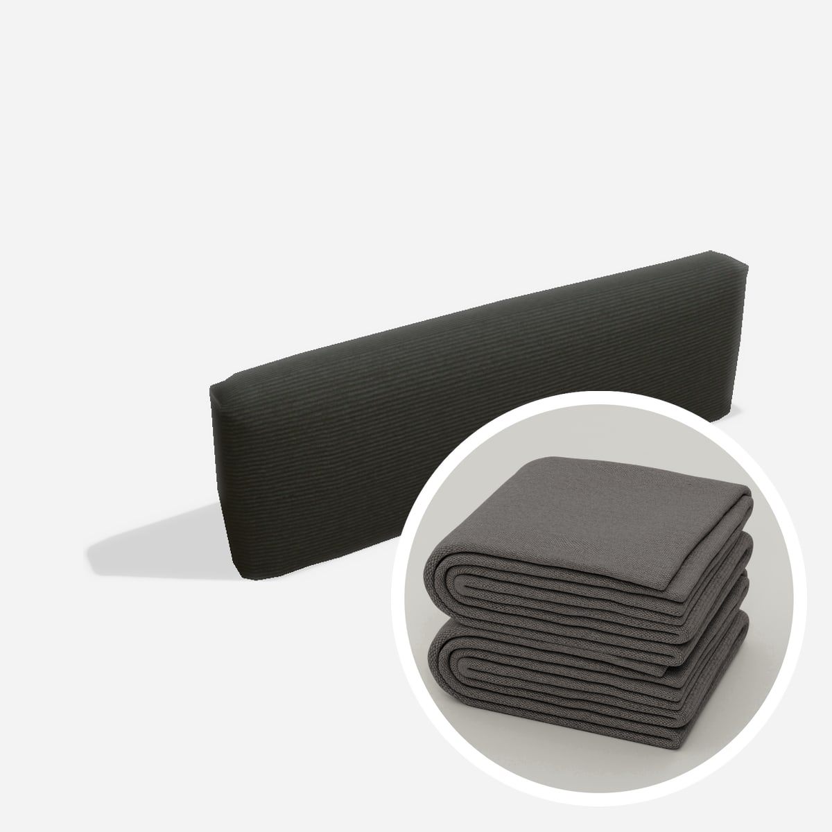 Stoffbezug - Aera K3 – Cord / Anthrazit