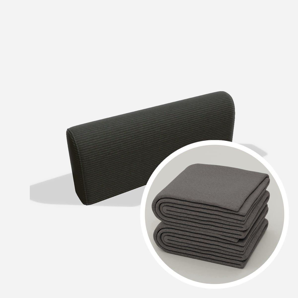 Stoffbezug - Aera L1 – Cord / Anthrazit