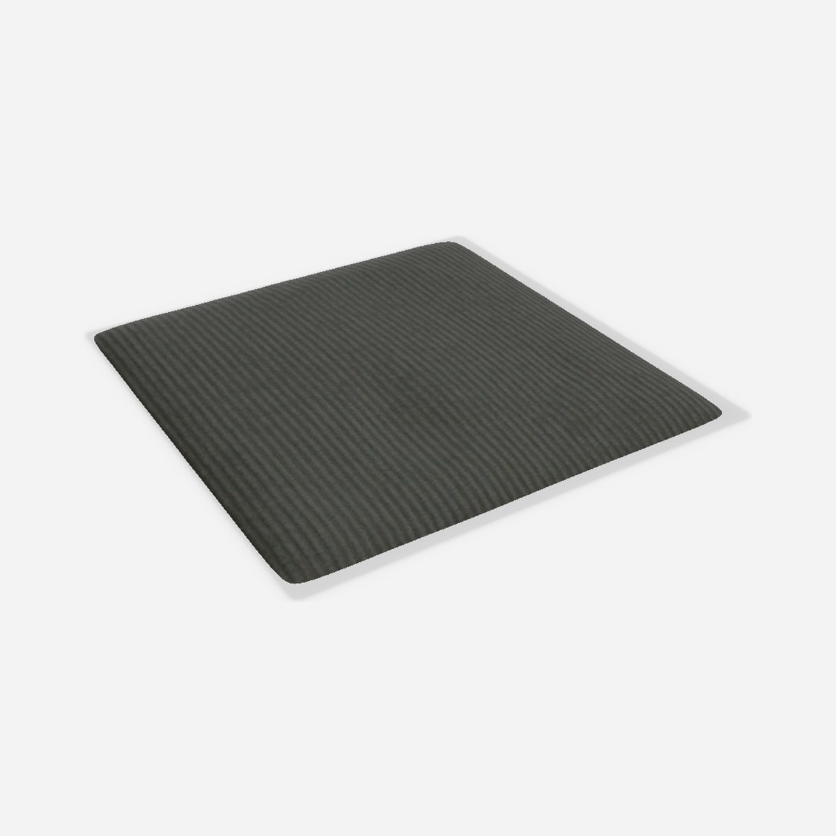 Cloudy-Sitzkissen 86x86 – Cord / Anthrazit