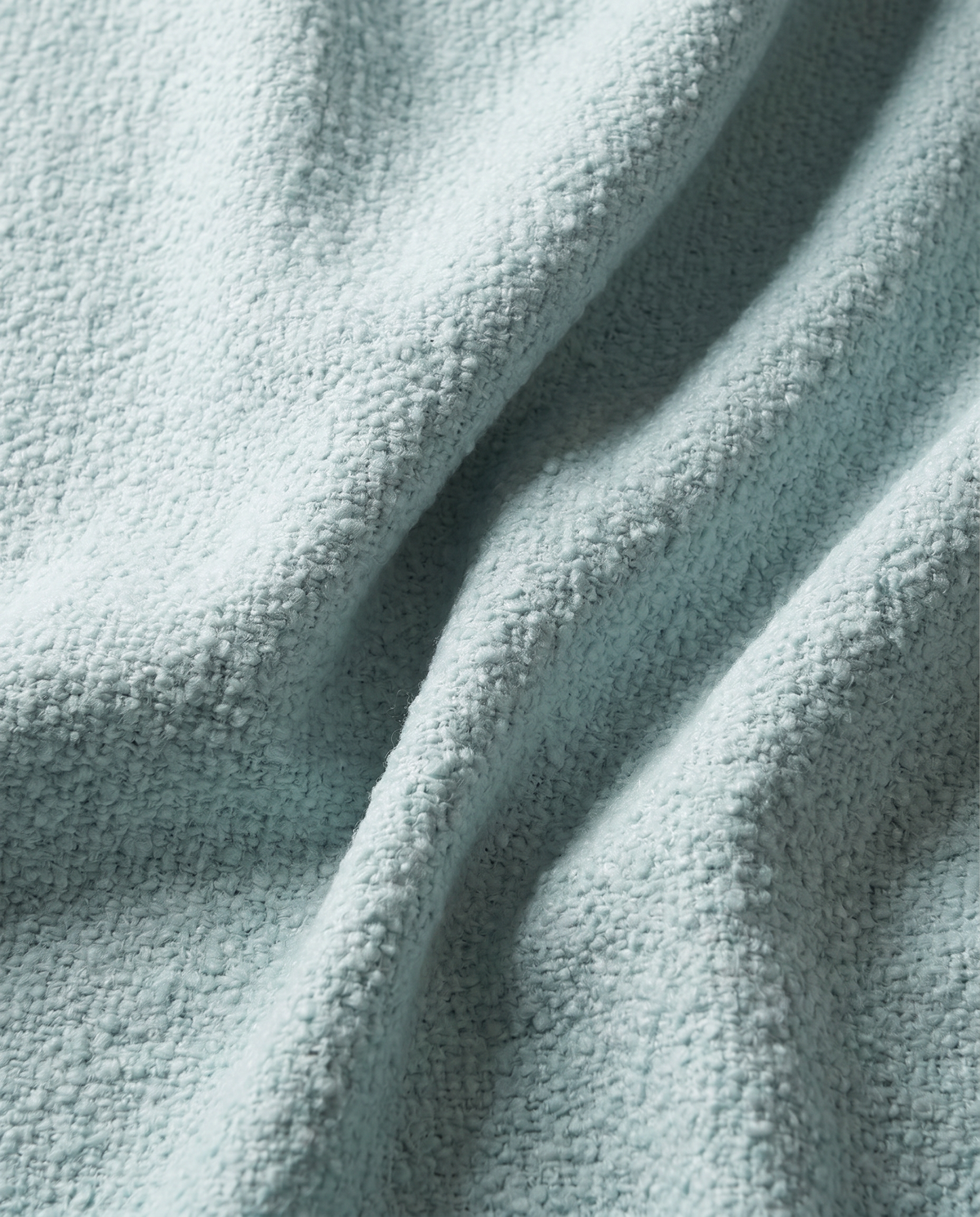 Bouclé Pastel blue