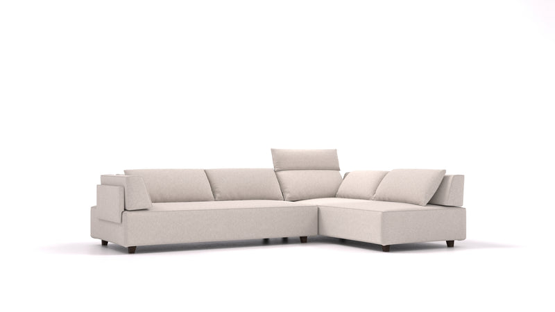 Modulares Sofa Louis L mit Schlaffunktion - Stoff Nova