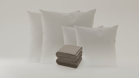 Stoffbezug - Kissen Set 3