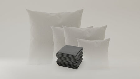Stoffbezug - Kissen Set 4