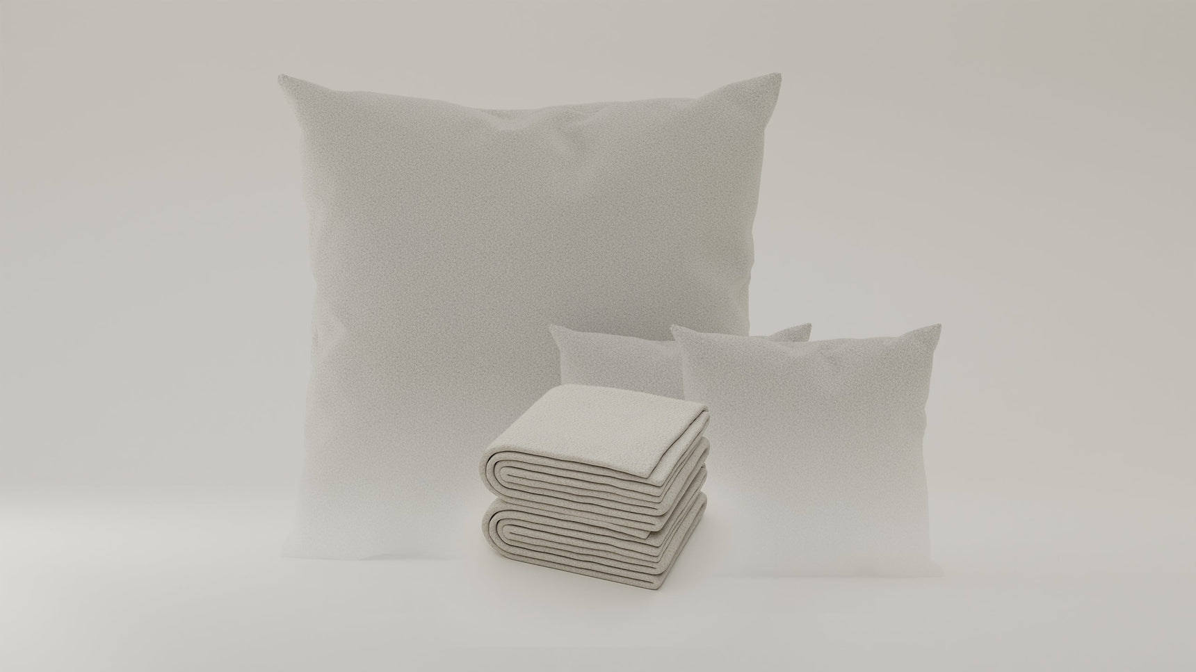 Fabric cover cushion set of 10