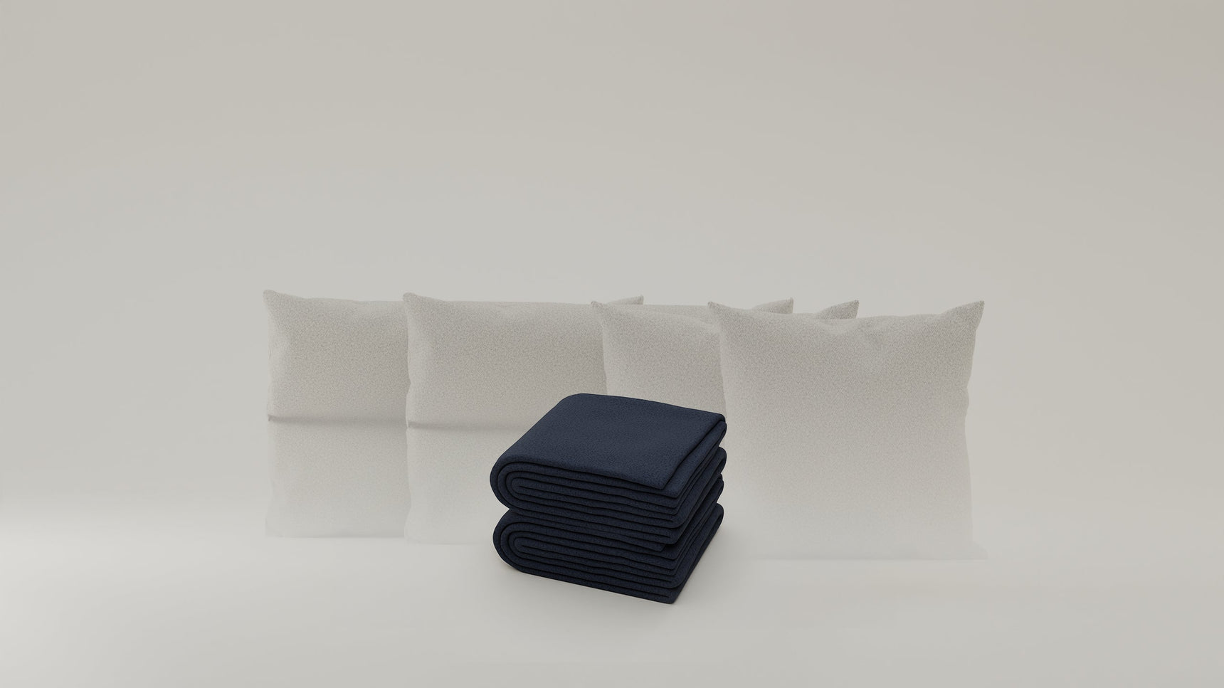 Stoffbezug-Kissen Set 12