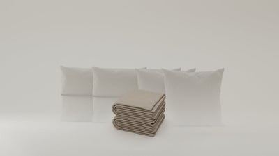 Toffee-Cord / 2x50x50cm / 2x48x75cm