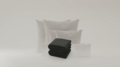 Anthrazit-Cord / 2x24x75cm / 2x50x50cm / 2x70x70cm