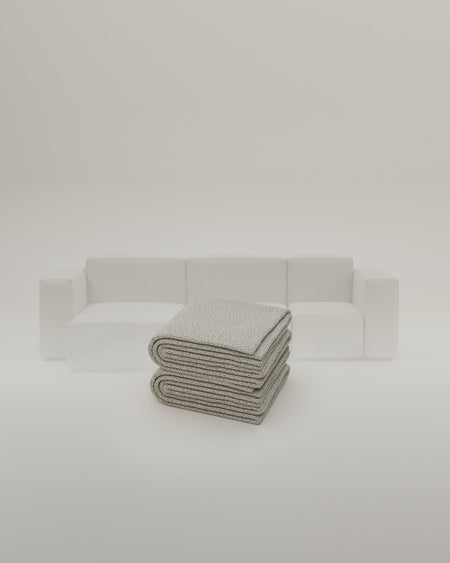 Fabric cover - Austrian modular corner sofa Harvey 4-seater with sleep function