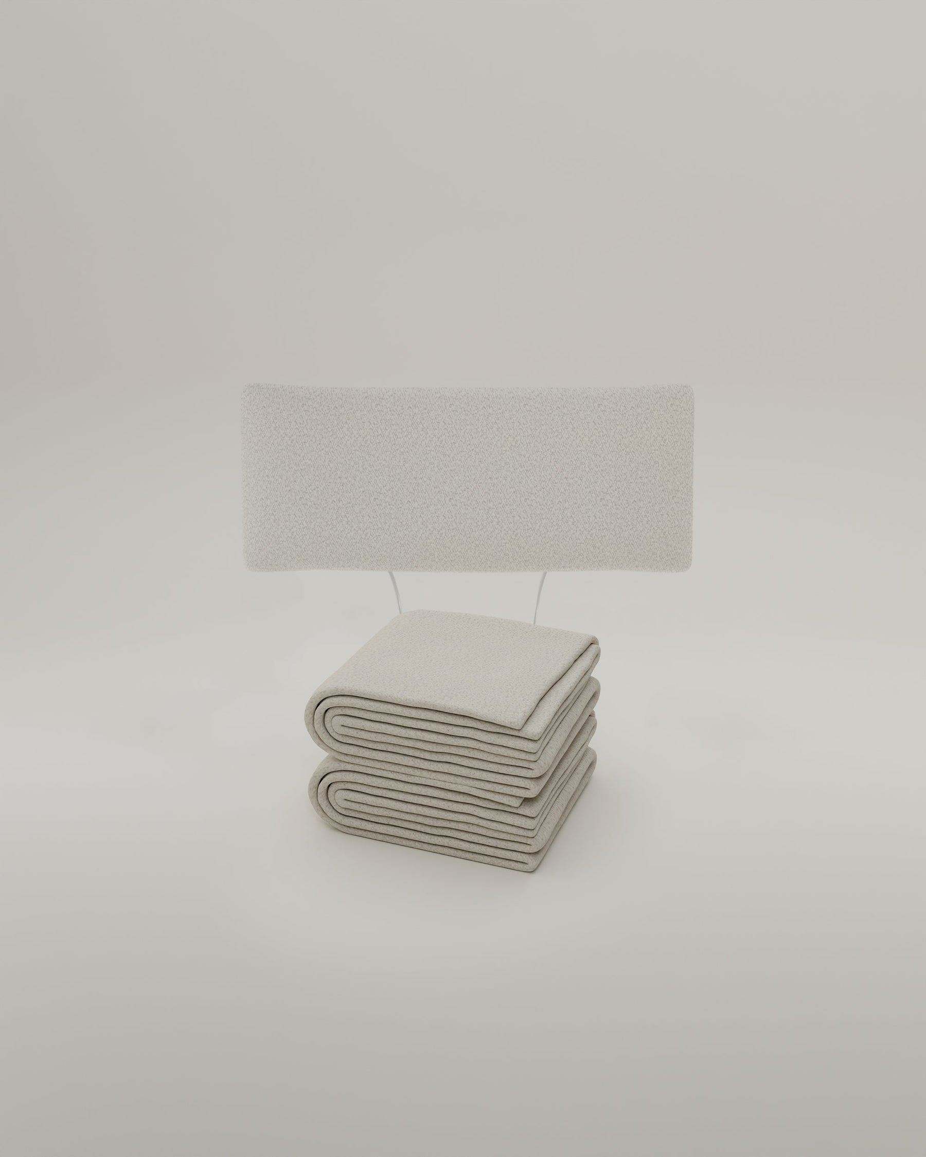 Fabric cover - headrest without seam
