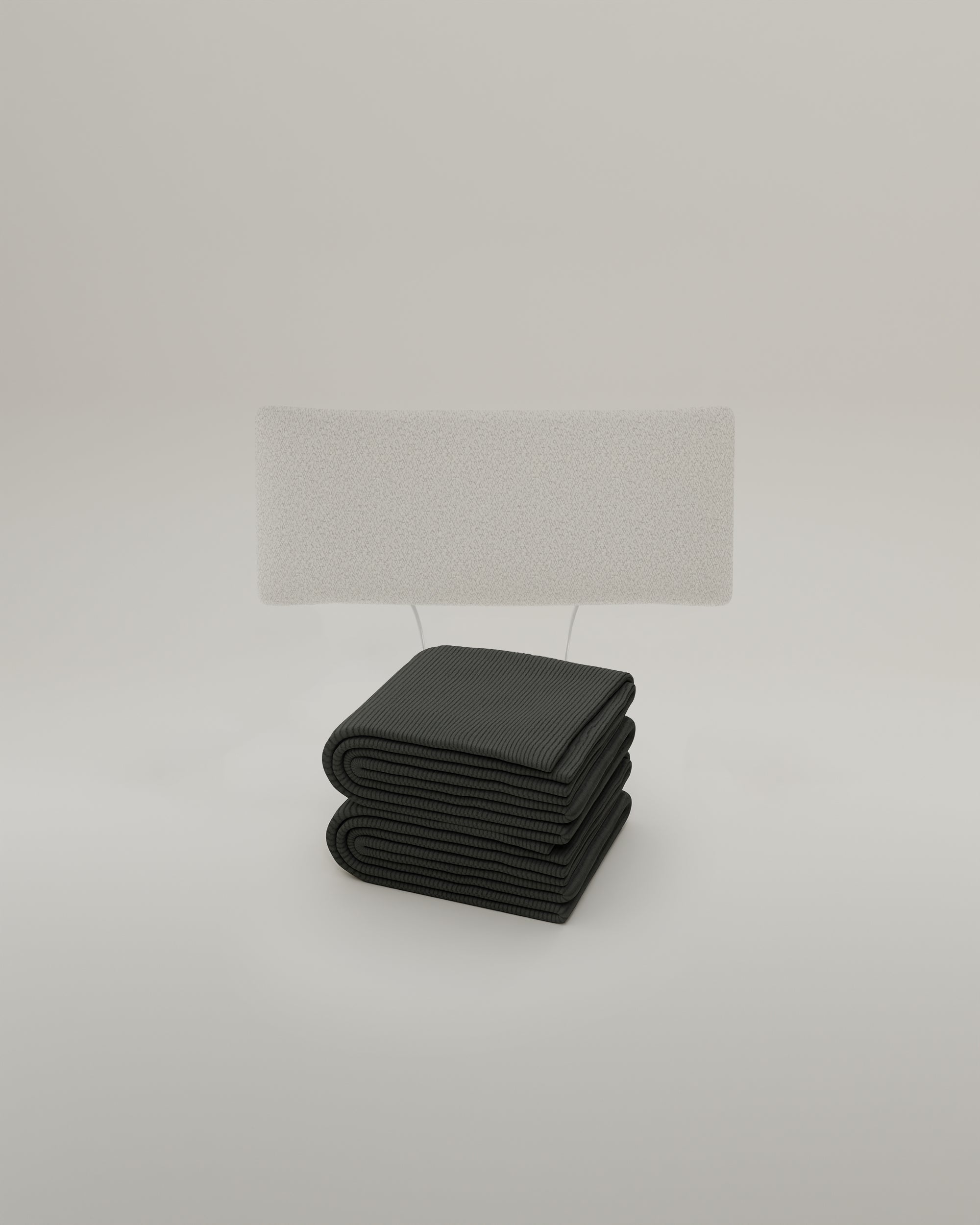 Fabric cover - headrest without seam