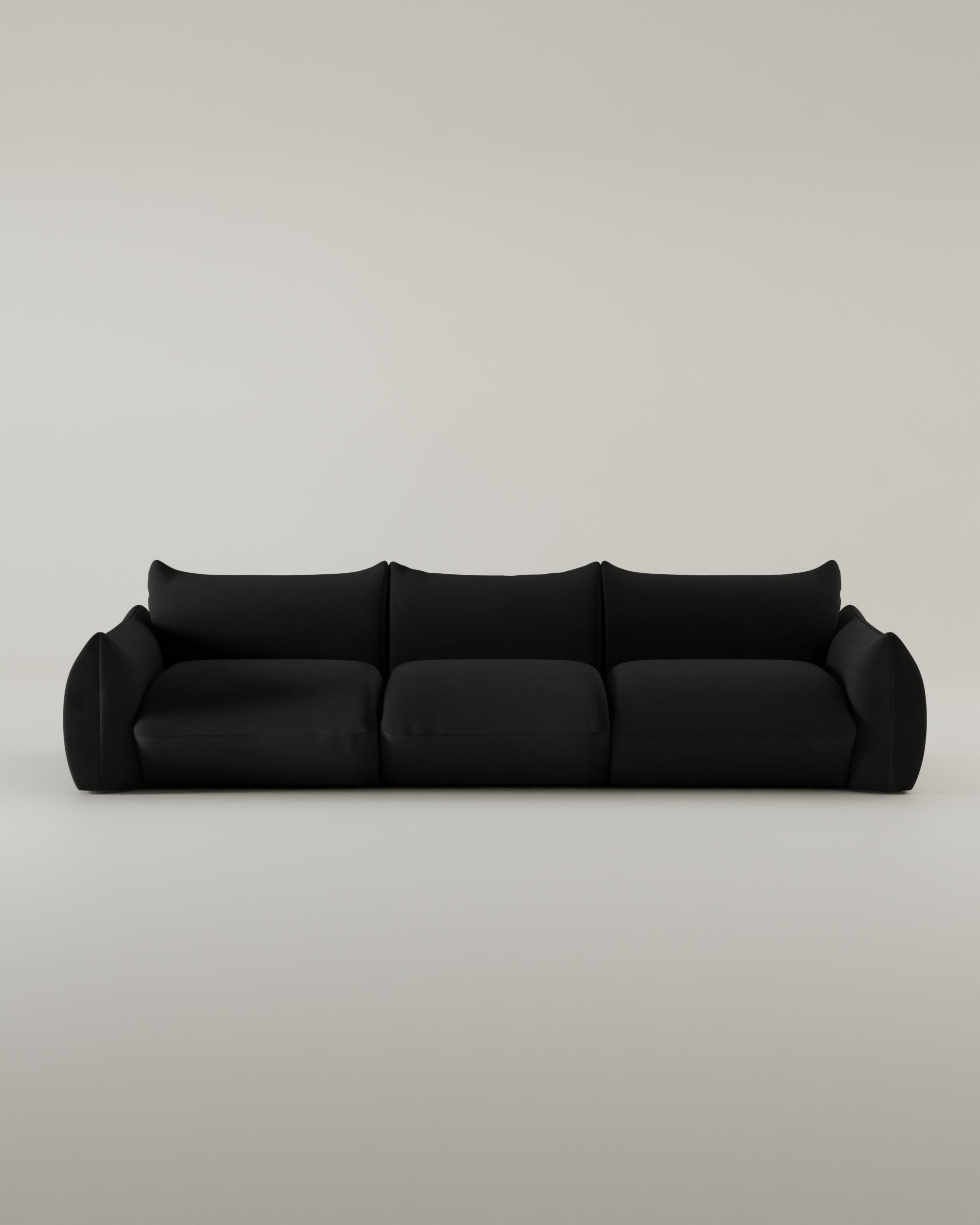 Modulares Sofa Luma 3-Sitzer mit Schlaffunktion