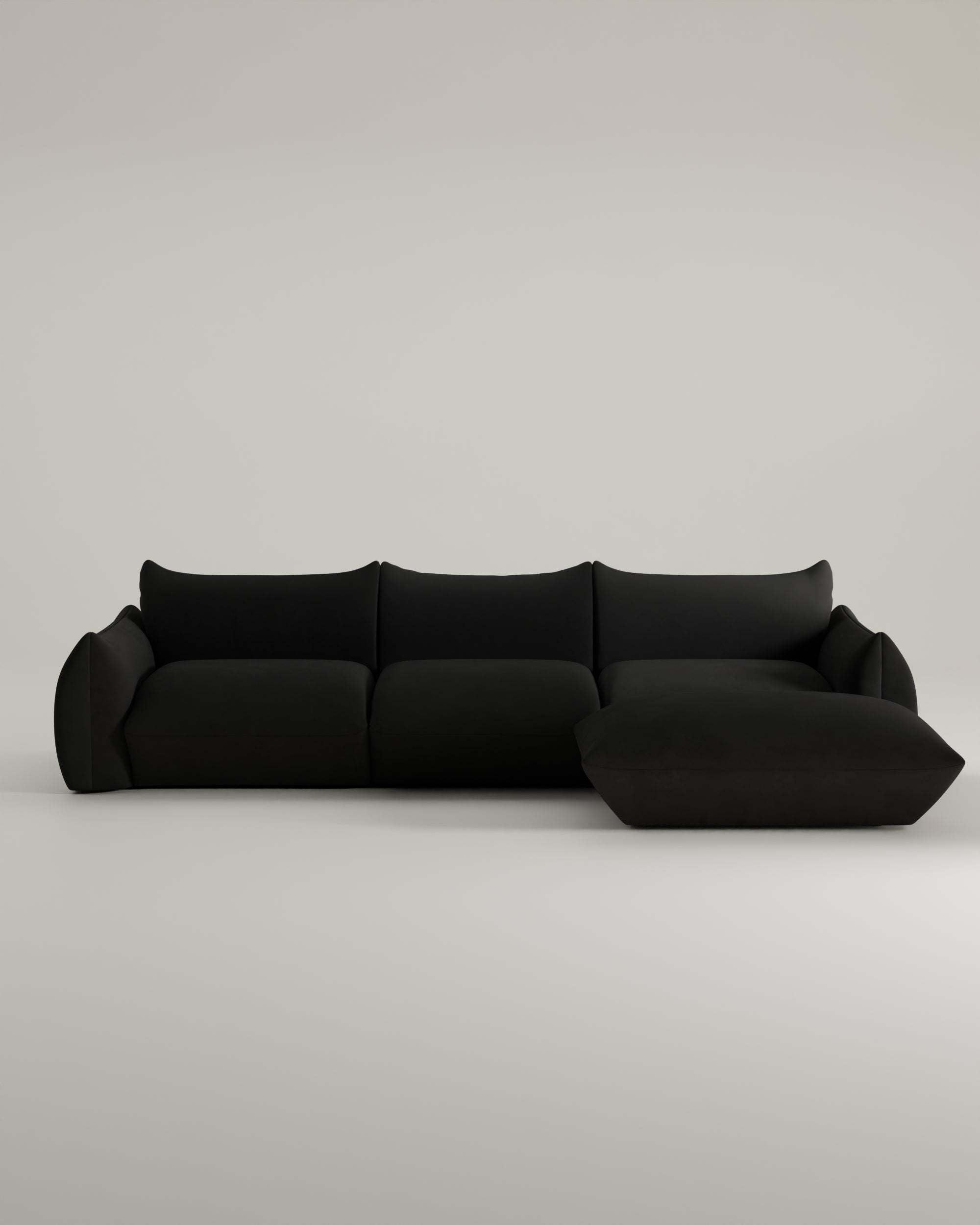 Modulares Sofa Luma L 4-Sitzer mit Schlaffunktion