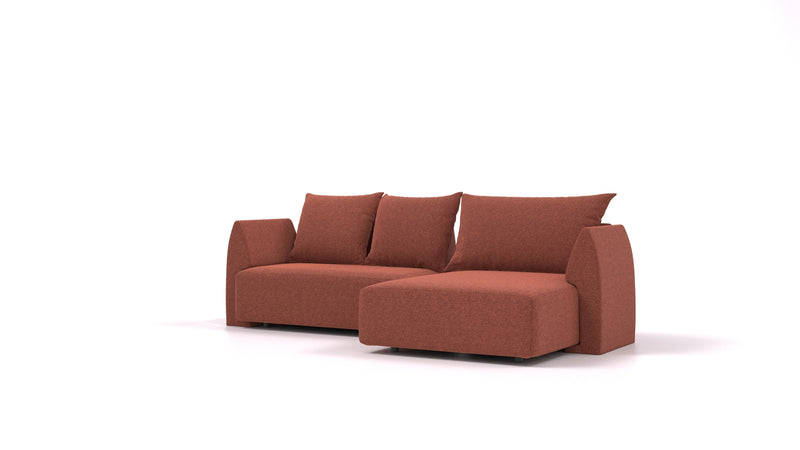 Modulares Sofa Mia mit Schlaffunktion - Stoff Nova