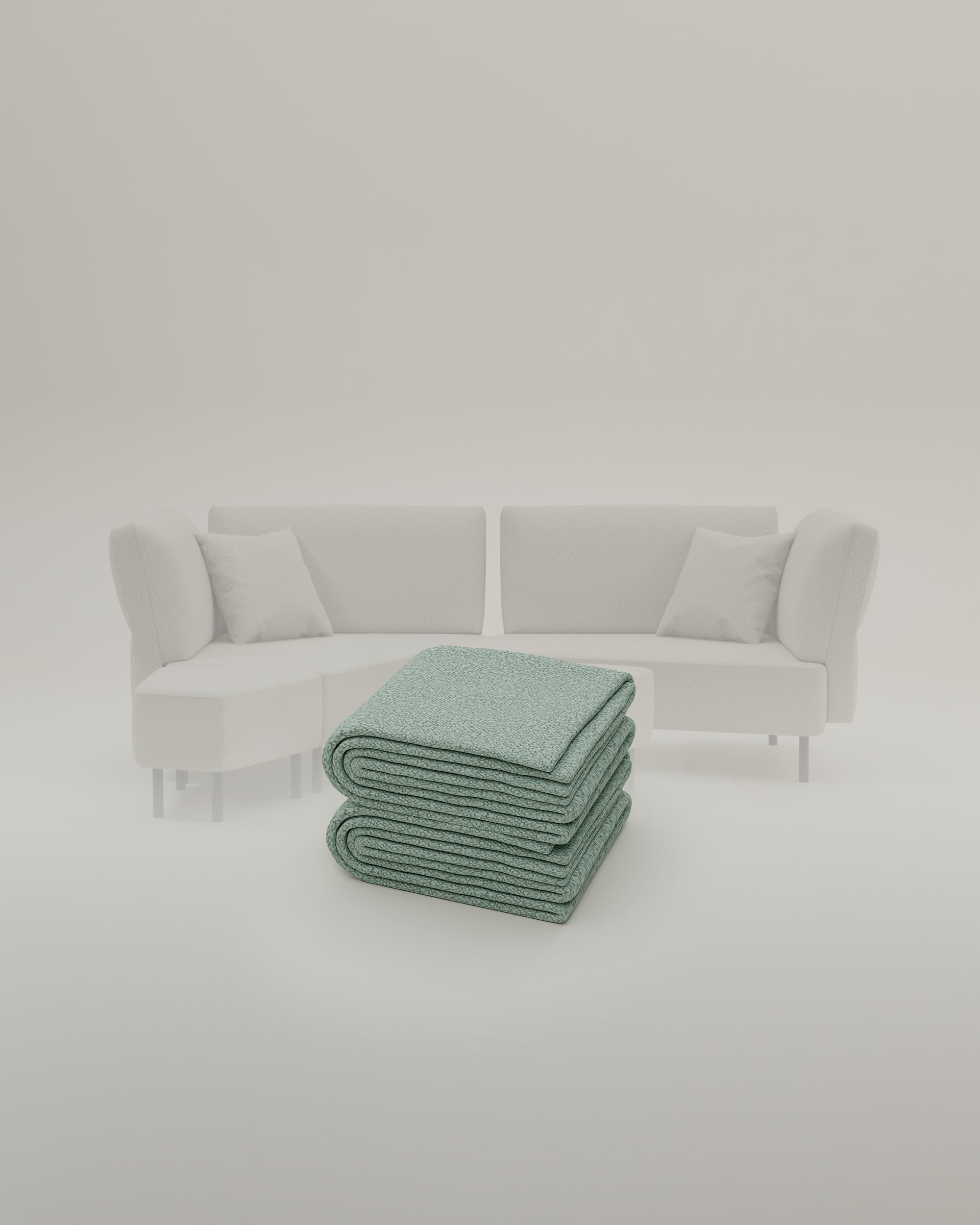 Stoffbezug Fuego Cappuccino - Modulares Sofa Mike - Individuell Joanna