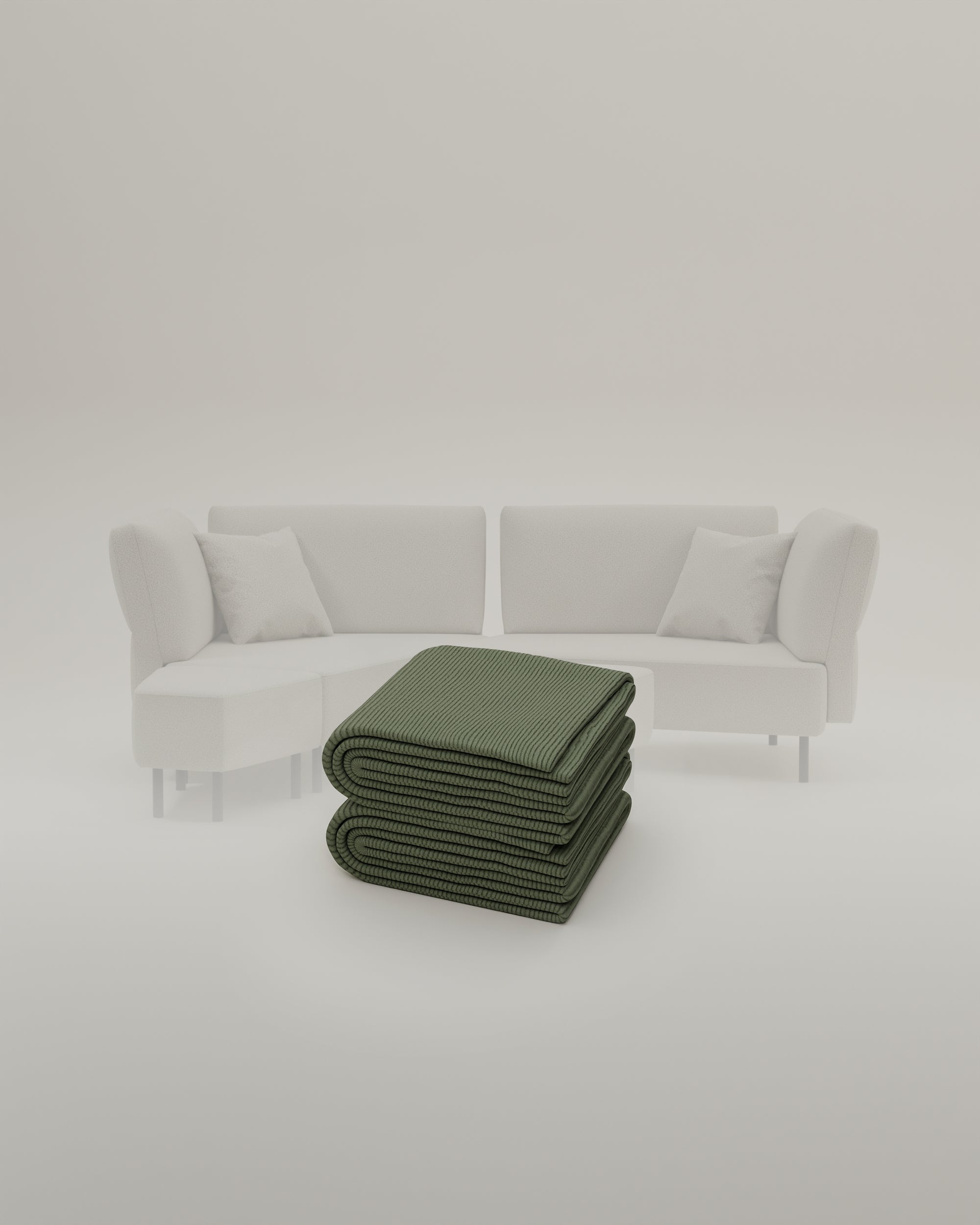 Stoffbezug Fuego Cappuccino - Modulares Sofa Mike - Individuell Joanna
