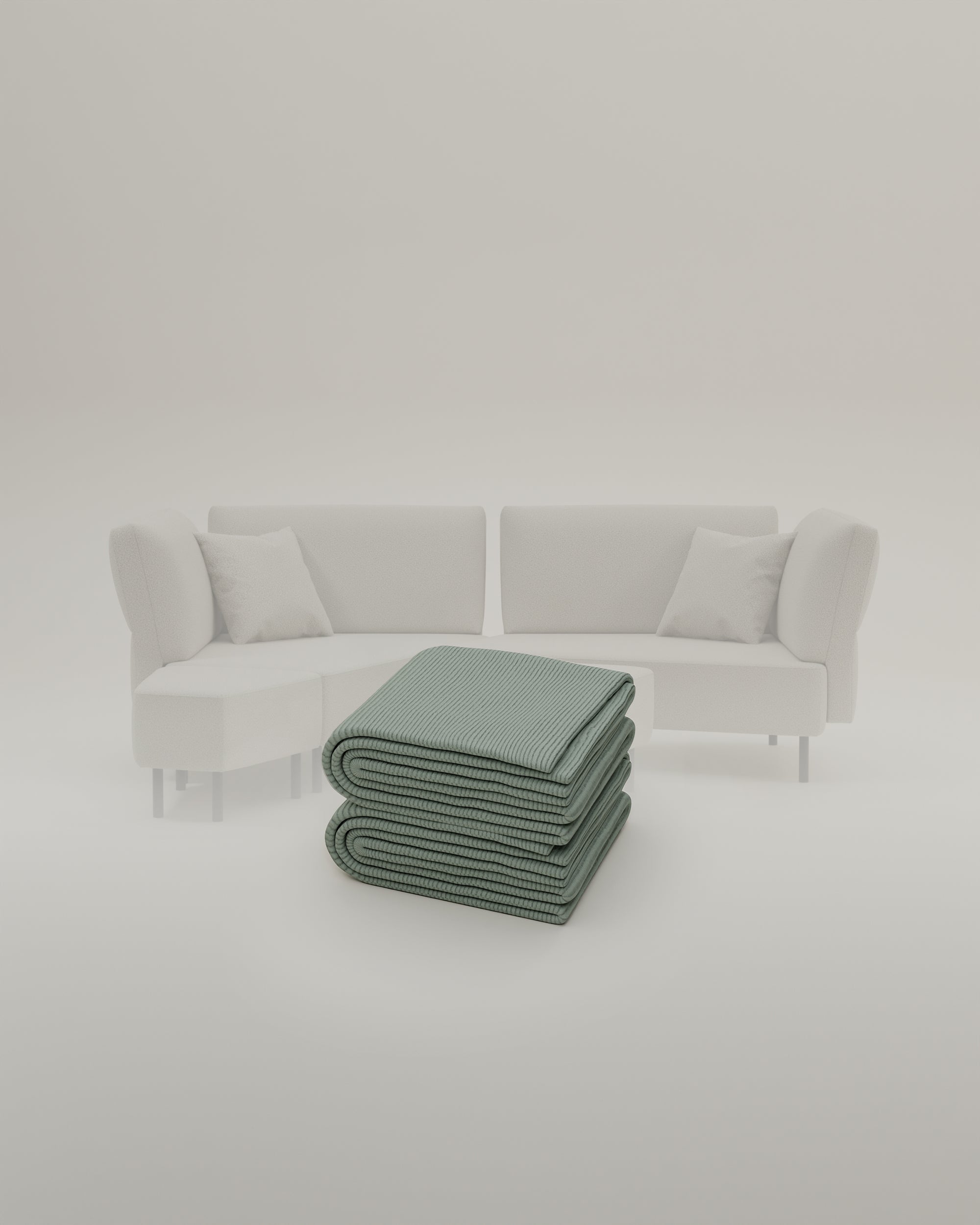 Stoffbezug Fuego Cappuccino - Modulares Sofa Mike - Individuell Joanna