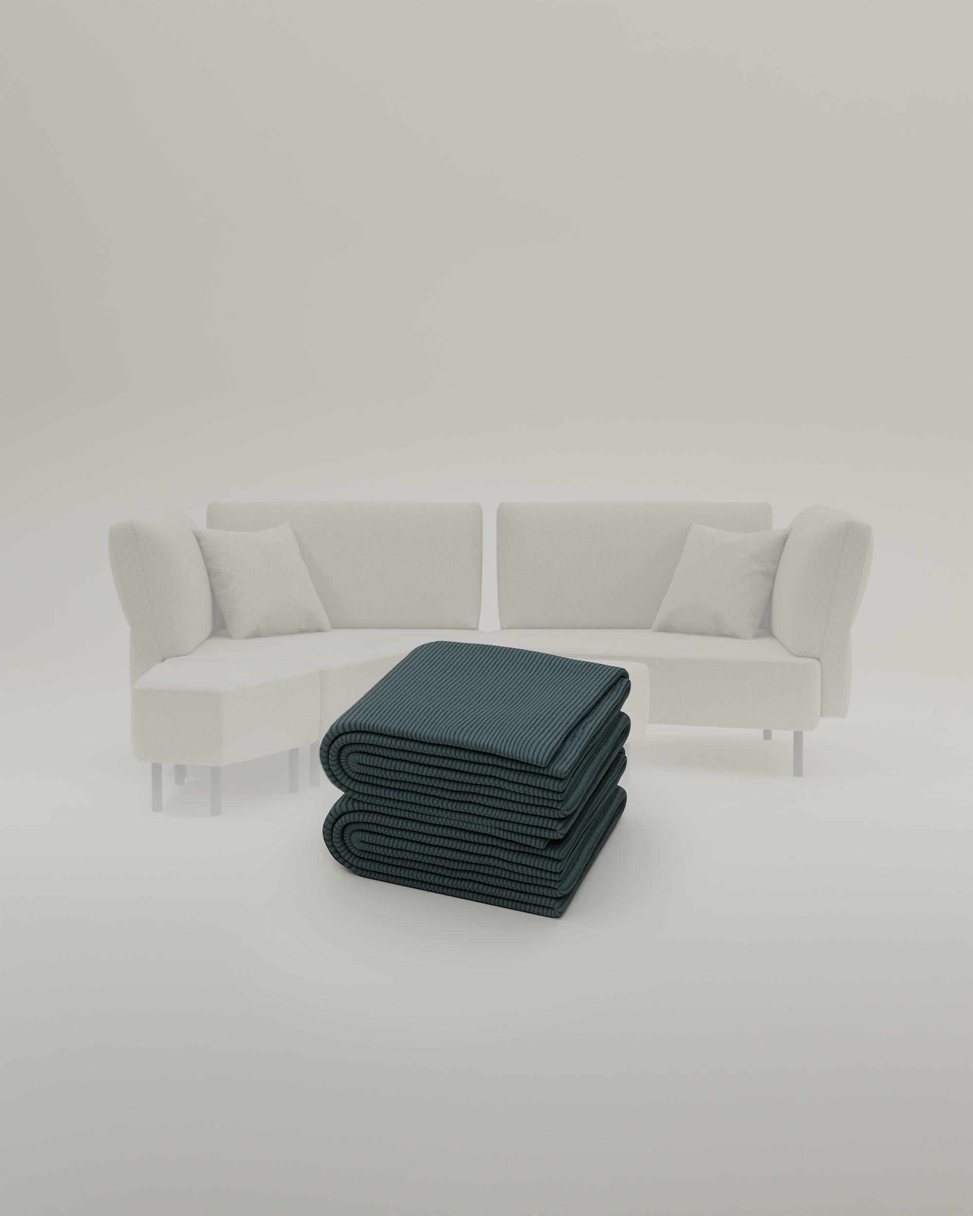 Stoffbezug Fuego Cappuccino - Modulares Sofa Mike - Individuell Joanna