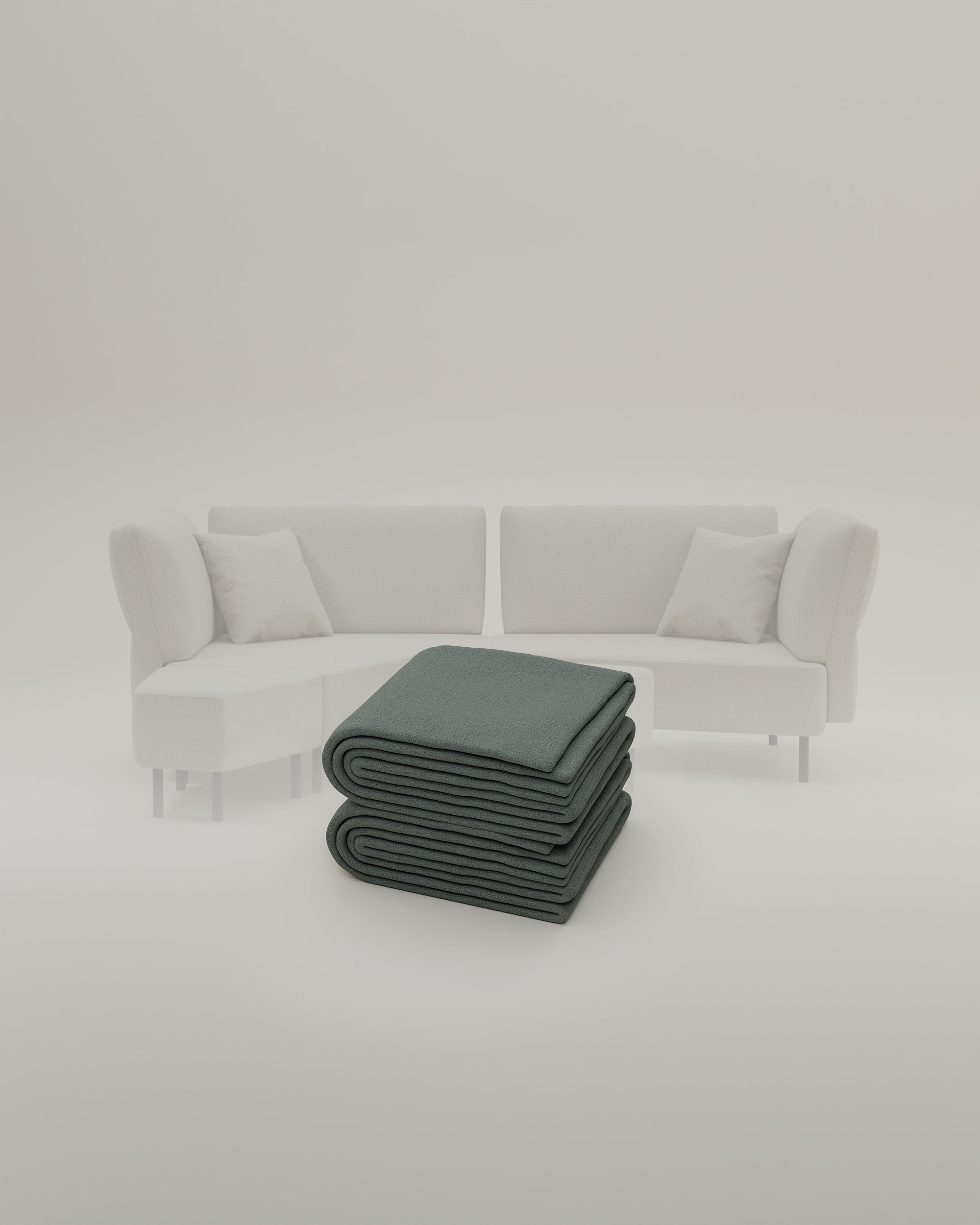 Stoffbezug Fuego Cappuccino - Modulares Sofa Mike - Individuell Joanna