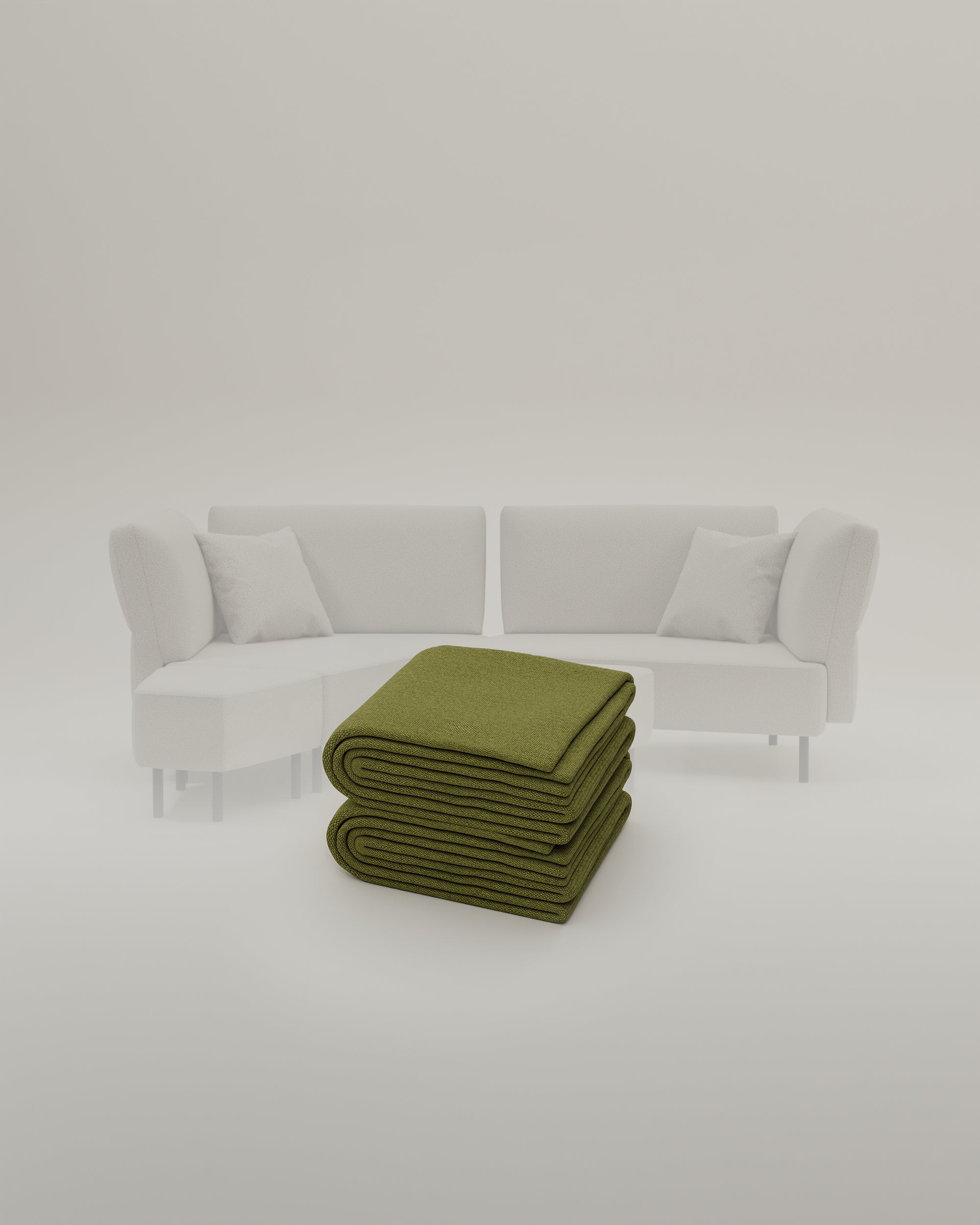 Stoffbezug Fuego Cappuccino - Modulares Sofa Mike - Individuell Joanna