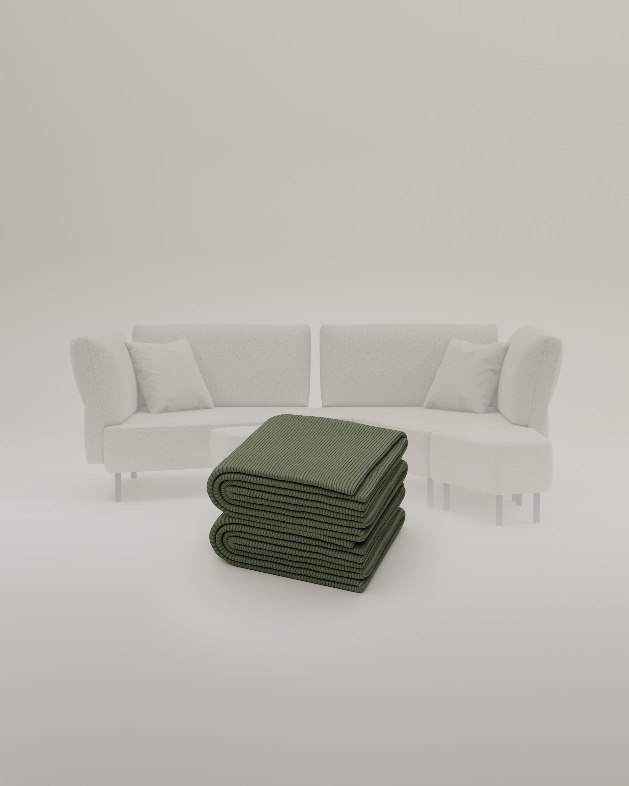 Stoffbezug Fuego Cappuccino - Modulares Sofa Mike - Individuell Joanna