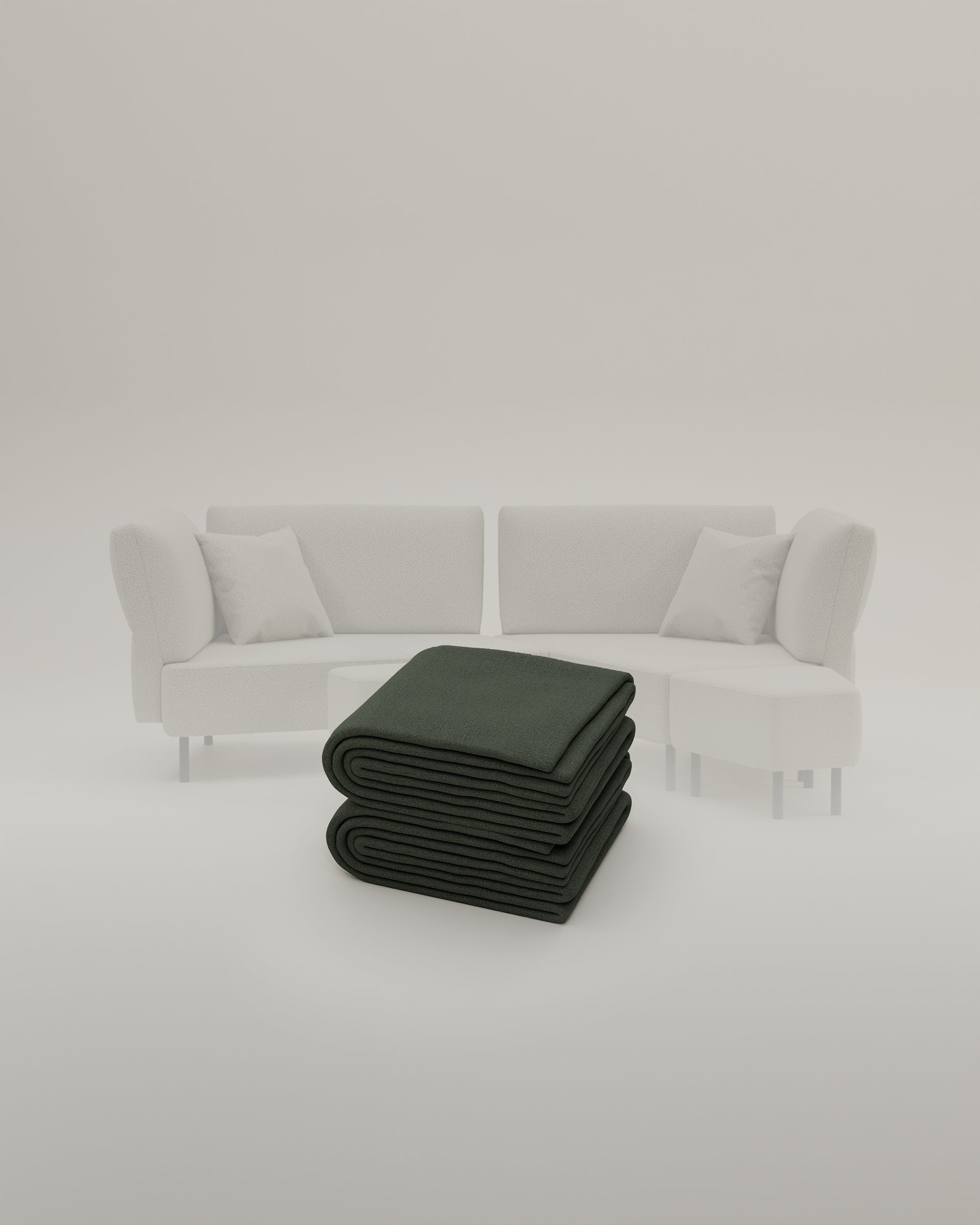 Stoffbezug Fuego Cappuccino - Modulares Sofa Mike - Individuell Joanna