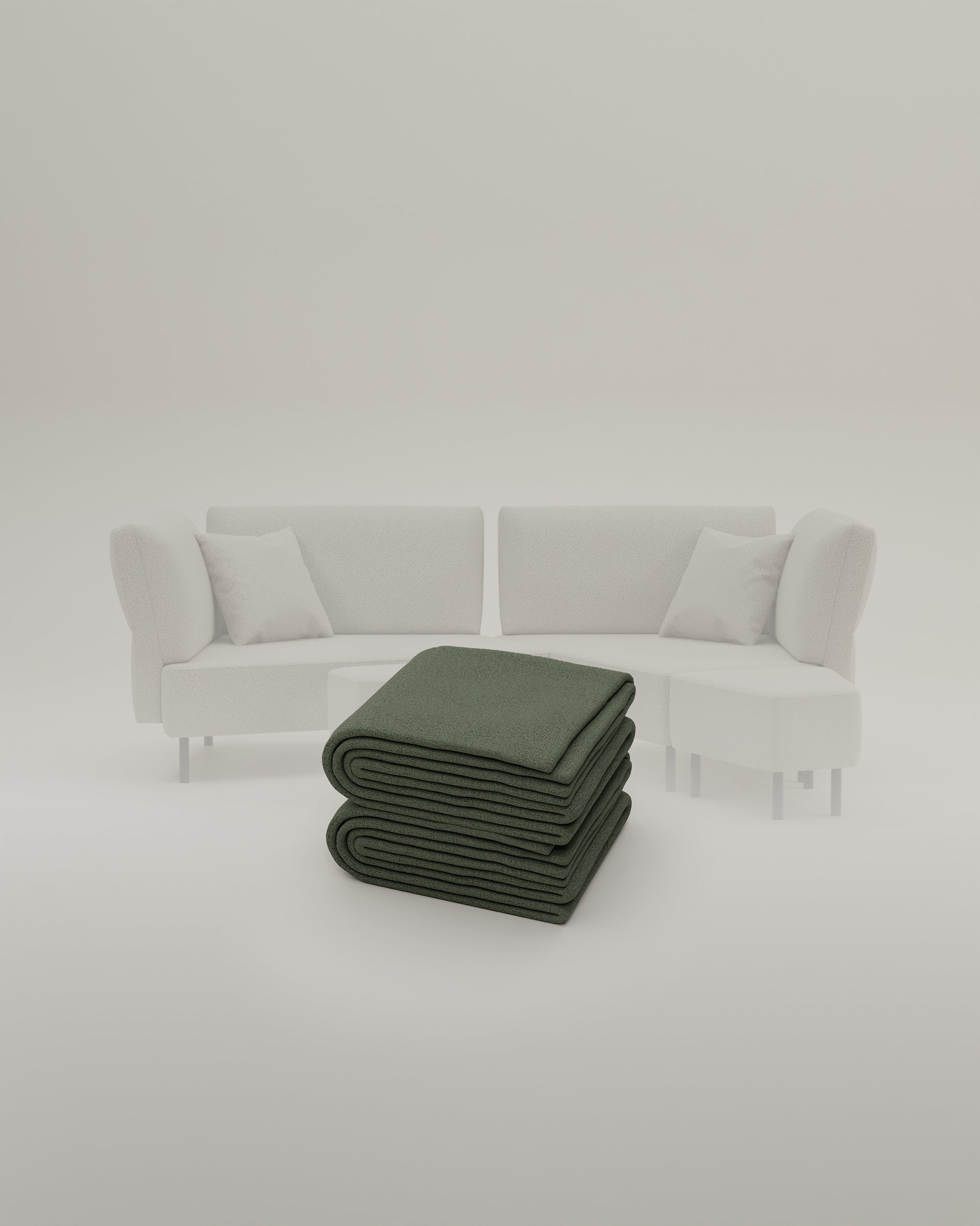 Stoffbezug Fuego Cappuccino - Modulares Sofa Mike - Individuell Joanna
