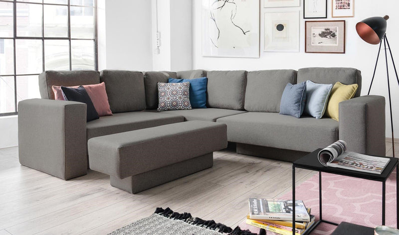 Modulares Sofa Rachel mit Schlaffunktion