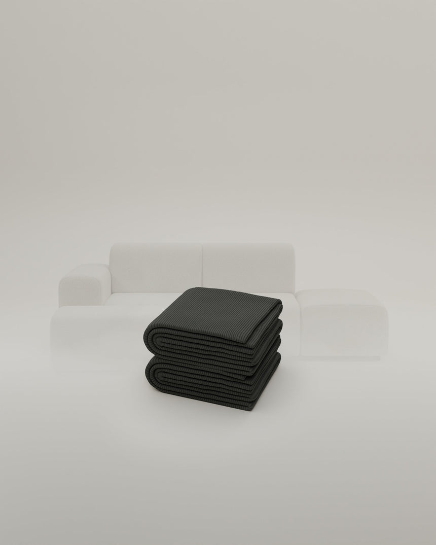 Fabric cover - Austrian modular corner sofa Nina 4-seater with sleep function