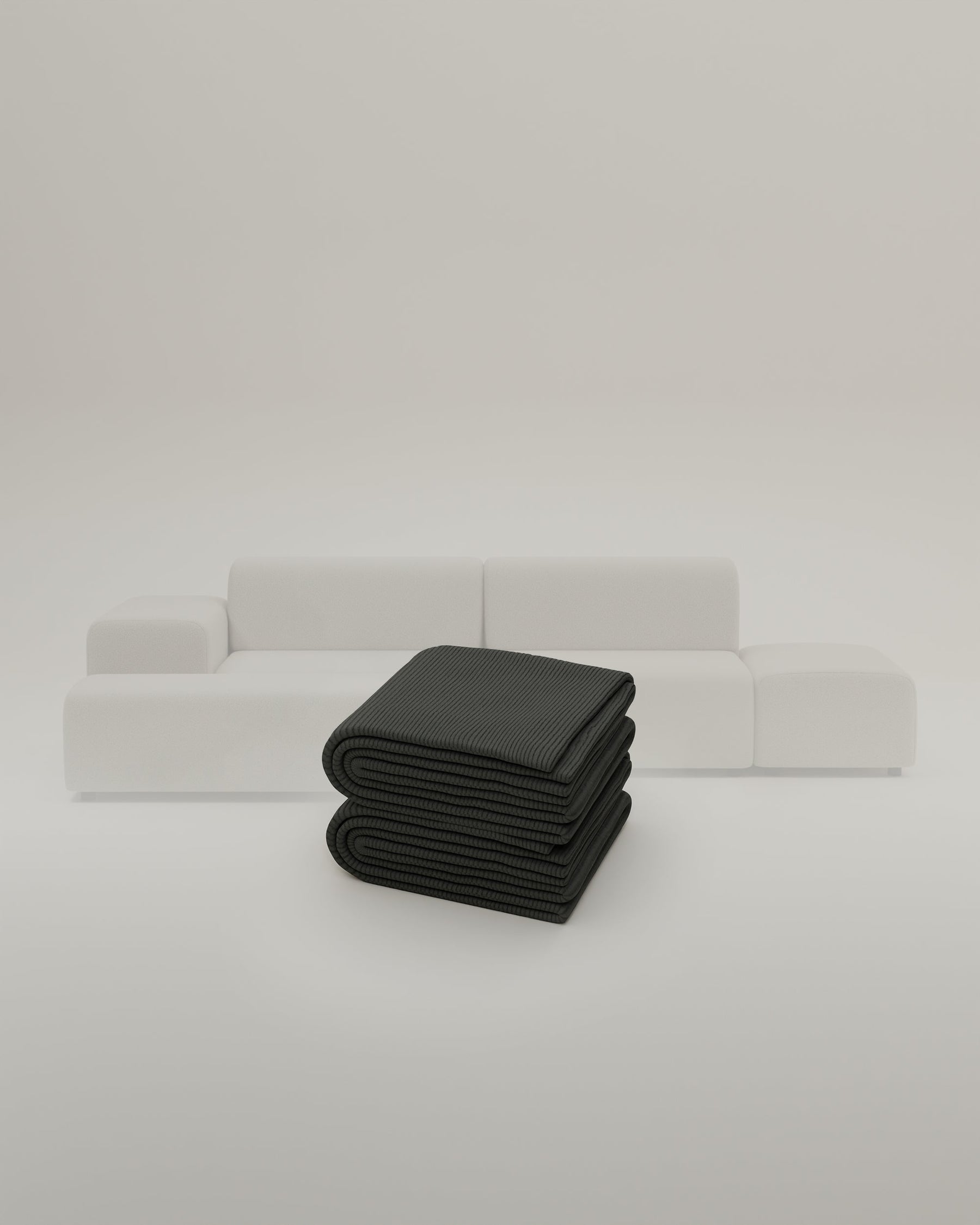 Fabric upholstery - Nina modular corner sofa, 4-seater