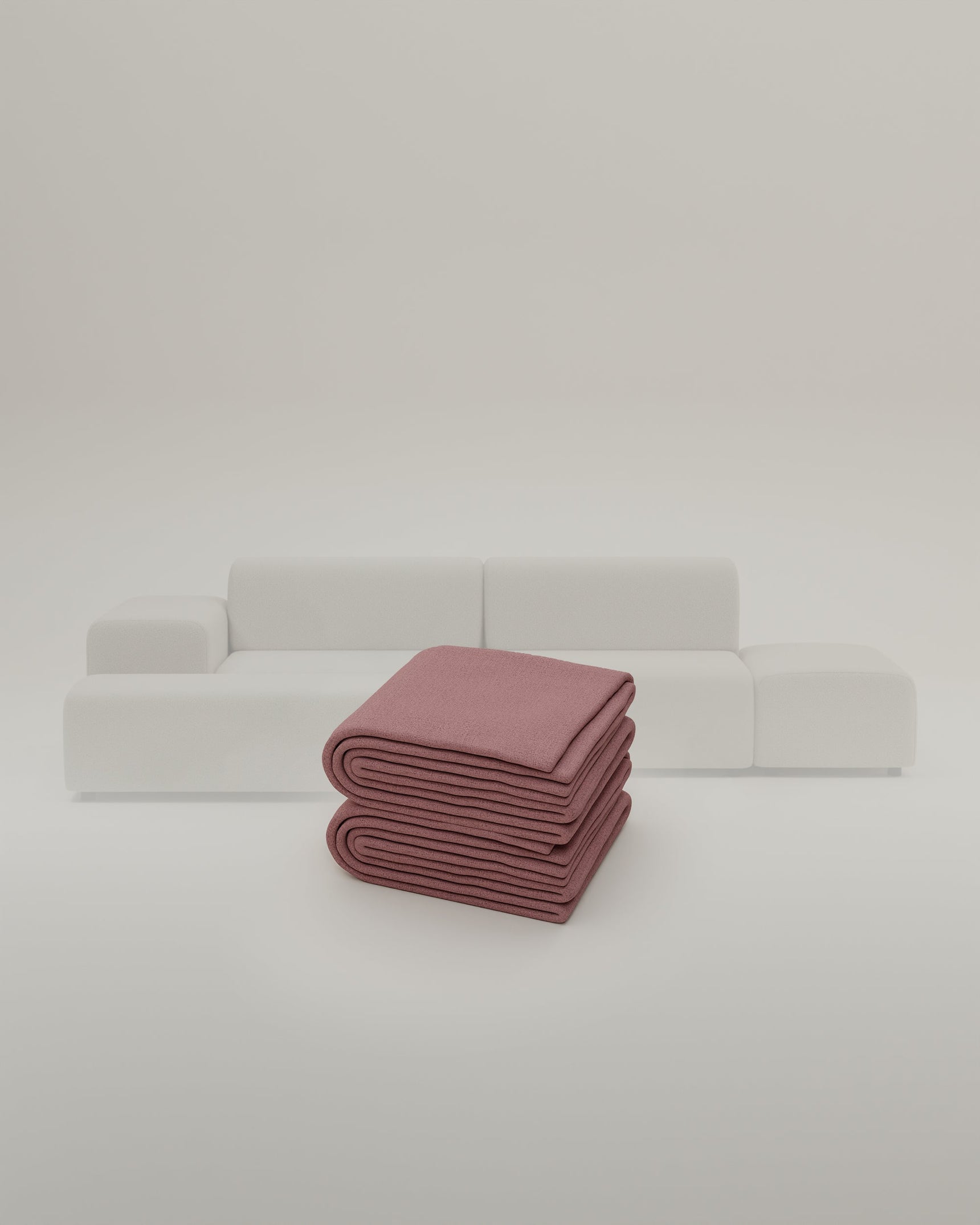 Fabric upholstery - Nina modular corner sofa, 4-seater