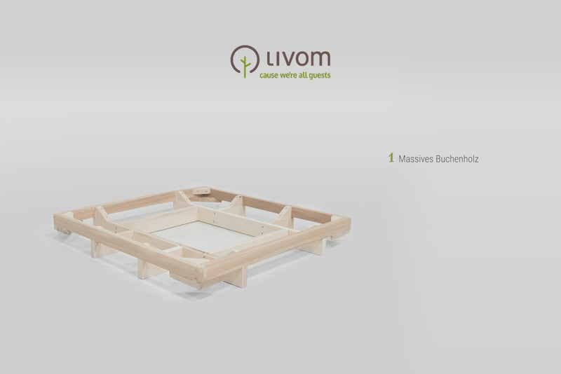 Modulares Sofa Rachel mit Schlaffunktion