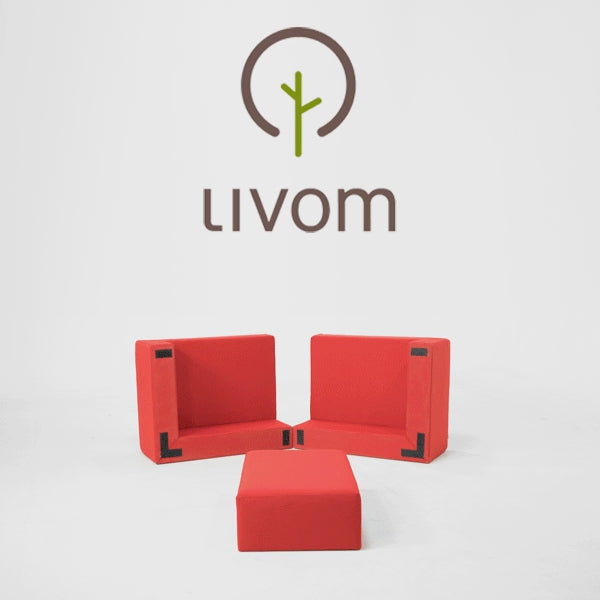 Modulares Sofa-Sessel Alex mit Schlaffunktion