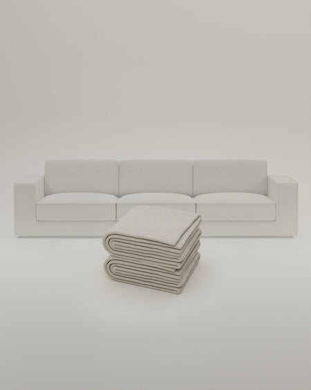 Fabric cover - Terra 3-seater modular sofa with sleeping function