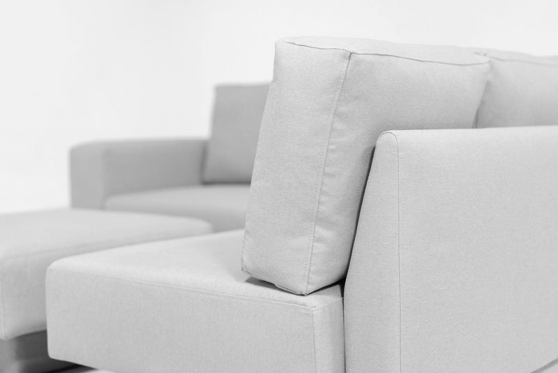 Modulares Sofa Jessica mit Schlaffunktion - Rot-Velare - Livom